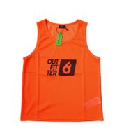 Chaleco de entrenamiento sostenible para niños TAHI de OCEAN FABRICS, paquete de 5 unidades, para deportes de equipo OUT-K-3038-OTW-28, color naranja neón