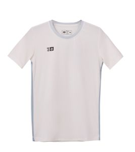 Maillot de match OCEAN FABRICS TAHI pour filles et garçons, t-shirt d'entraînement durable avec empiècements en maille, t-shirt de fitness à manches courtes, OUT-K-1046-OTW-11 crème-blanc Maillot de match OCEAN FABRICS TAHI pour filles et garçons, t-shirt d'entraînement durable avec empiècements en maille, t-shirt de fitness à manches courtes, OUT-K-1046-OTW-11 crème-blanc