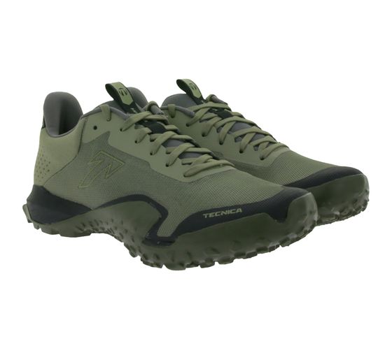 TECNICA Magma 2.0 wasserdichte Gore-Tex Wander-Schuhe mit Ortholite-Sohle und Vibram Litebase Außensohle Trekking-Schuhe Schnür-Schuhe 11251300007 Grün/Schwarz