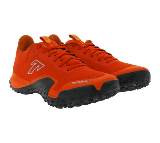 TECNICA Magma 2.0 Wander-Schuhe mit Ortholite-Sohle und Vibram Litebase Außensohle Trekking-Schuhe Schnür-Schuhe 11251500002 Rot/Schwarz