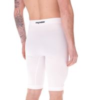 megmeister Herren Kompressions-Shorts mit Body-Mapping-Belüftung Rad-Shorts Antibakteriell und Geruchshemmend Kompressions-Bekleidung BC31 Blau, Schwarz oder Weiß