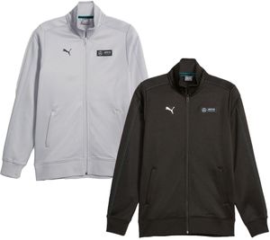 PUMA FD MAPF1 Mercedes-AMG PETRONAS Kinder Trainingsjacke Statement Motorsports Jacke für Mädchen und Jungen 621179 Hellgrau oder Schwarz