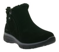 Bottines hautes zippées Easy Going High Zip 2 pour femmes SKECHERS avec mousse à mémoire de forme refroidie par air, chaussures d'hiver 168042 Noir