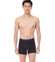 Pack of 7 LEVI`S men's boxer shorts, cotton underwear with colored accents on the waistband in a gift box 701225625 001 Black/Green/Blue/Red