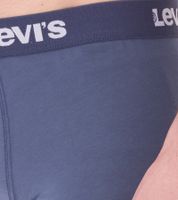 Lot de 7 boxers en coton pour homme LEVI`S avec accents colorés sur la ceinture dans un coffret cadeau 701225625 002 Bleu/Blanc Lot de 7 boxers en coton pour homme LEVI`S avec accents colorés sur la ceinture dans un coffret cadeau 701225625 002 Bleu/Blanc