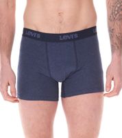 Lot de 7 boxers en coton pour homme LEVI`S avec accents colorés sur la ceinture dans un coffret cadeau 701225625 002 Bleu/Blanc Lot de 7 boxers en coton pour homme LEVI`S avec accents colorés sur la ceinture dans un coffret cadeau 701225625 002 Bleu/Blanc