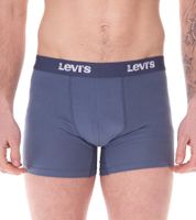 Lot de 7 boxers en coton pour homme LEVI`S avec accents colorés sur la ceinture dans un coffret cadeau 701225625 002 Bleu/Blanc Lot de 7 boxers en coton pour homme LEVI`S avec accents colorés sur la ceinture dans un coffret cadeau 701225625 002 Bleu/Blanc