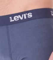 Lot de 7 boxers en coton pour homme LEVI`S avec accents colorés sur la ceinture dans un coffret cadeau 701225625 002 Bleu/Blanc Lot de 7 boxers en coton pour homme LEVI`S avec accents colorés sur la ceinture dans un coffret cadeau 701225625 002 Bleu/Blanc