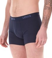 Lot de 7 boxers en coton pour homme LEVI`S avec accents colorés sur la ceinture dans un coffret cadeau 701225625 002 Bleu/Blanc Lot de 7 boxers en coton pour homme LEVI`S avec accents colorés sur la ceinture dans un coffret cadeau 701225625 002 Bleu/Blanc