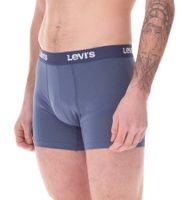 Lot de 7 boxers en coton pour homme LEVI`S avec accents colorés sur la ceinture dans un coffret cadeau 701225625 002 Bleu/Blanc Lot de 7 boxers en coton pour homme LEVI`S avec accents colorés sur la ceinture dans un coffret cadeau 701225625 002 Bleu/Blanc