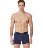 Lot de 7 boxers en coton pour homme LEVI'S avec accents colorés sur la ceinture dans un coffret cadeau 701225625 Noir ou Bleu