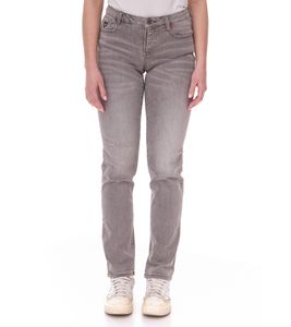 ALIFE AND KICKIN AileenAK Jean taille basse pour femme Coupe droite Pantalon en denim 82277465 Gris