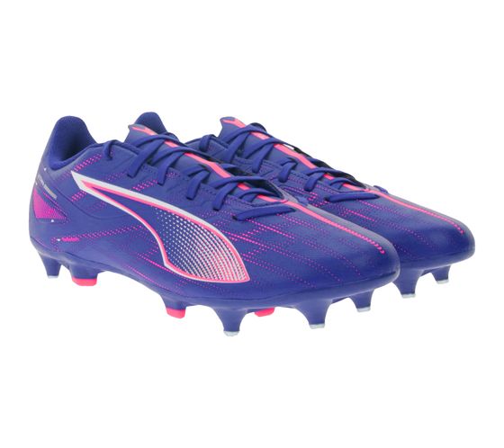 PUMA ULTRA 5 PLAY MxSG football boots with fixed metal studs laces training shoes sports shoes lace-up shoes fitness accessories 107904 01 purple/pink