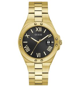 GUESS men's quartz watch with water resistance 5 ATM stainless steel watch bracelet watch GW0276G2 gold GUESS men's quartz watch with water resistance 5 ATM stainless steel watch bracelet watch GW0276G2 gold