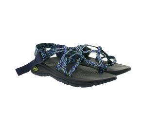 Chaco ZVOLV X women's sandals with certified LUVSEAT footbed Sandal J107060 Blue/Multicolored