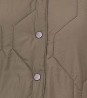 Veste de d'automne réversible matelassée pour femme avec ourlet réglable Veste de transition oversize 954904 vert foncé Veste de d'automne réversible matelassée pour femme avec ourlet réglable Veste de transition oversize 954904 vert foncé