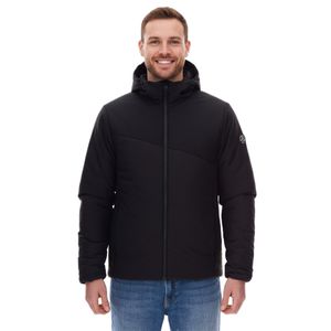 TERNUA Mannun Men's Insulation Jacket Sustainable Winter Jacket with Microshell and Thermashell 1643643-9937 Black
