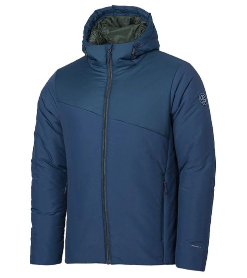 TERNUA Mannun Herren Isolations-Jacke nachhaltige Winter-Jacke mit Microshell und Thermashell 1643643-5938 Navy