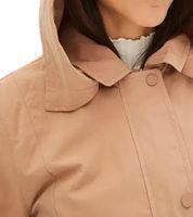 Manteau parka intemporel pour femme avec capuche manteau Printemps veste en coton 927540 beige Manteau parka intemporel pour femme avec capuche manteau Printemps veste en coton 927540 beige