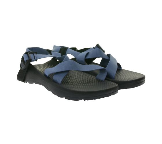 Chaco Z Cloud Herren Trekking-Sandalette mit zertifiziertem LUVSEAT-Fußbett mit verstellbarem Riemen JCH107263 Blau