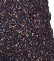 Pack de 2 bermudas chinas elásticas de moda para hombre, de corte entallado, de algodón con estampado floral, color negro 913508