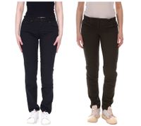 DAINESE Classic Slim Lady Tex women's motorcycle pants with Pro-Shape 2.0 protectors Motorcycle jeans Motorsport pants 202755152 Black or Green