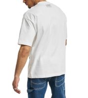 Chemise en coton pour homme Sixth June avec imprimé graphique T-shirt à manches courtes M23737ETS-OFFW Blanc/Vert