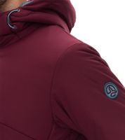 Chaqueta de invierno sostenible TERNUA Mannun para hombre con aislamiento térmico y microshell 1643643 negra o roja Chaqueta de invierno sostenible TERNUA Mannun para hombre con aislamiento térmico y microshell 1643643 negra o roja