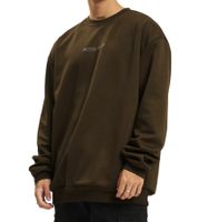 Pull col rond pour homme Sixth June Youth Culture avec imprimé « Built the Future » au dos Pull 23332 Kaki