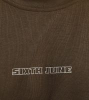 Pull col rond pour homme Sixth June Youth Culture avec imprimé « Built the Future » au dos Pull 23332 Kaki