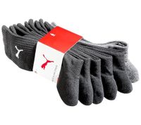 18 Paar PUMA Sport-Strümpfe mit gepolsterten Fußbereich Tennissocken atmungsaktive Socken extra weicher Bund 701224759 in Schwarz/Anthrazit/Grau meliert oder Schwarz/Anthrazit