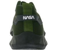 Baskets de loisirs BEYOND THE RAINBOW avec lettrage NASA chaussures de tous les jours baskets GNS-524 gris/rouge ou vert foncé/rouge