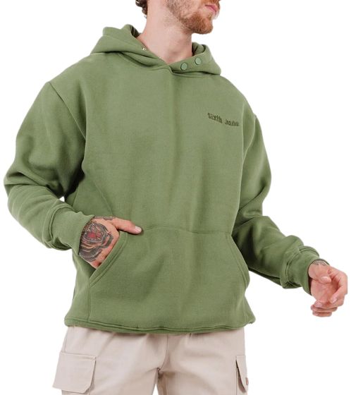 Sixth June Fear men's hooded sweater with cotton content, sweat sweater, hoodie, long-sleeved shirt M22976PSW green