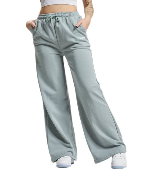 Sixth June women's cotton jogger flared trousers, sports trousers, fitness trousers 33221 light blue