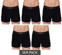 Pack de 5 calzoncillos tipo bóxer básicos CR7 CRISTIANO RONALDO para hombre, calzoncillos de algodón transpirables, ropa interior 300-8125-49, rojo, gris, azul marino, negro, colorido y dorado