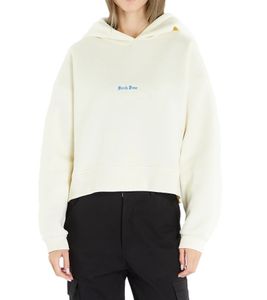 Sixth June Gothic Embroidery women's hooded sweater with cotton content, sweat hoodie, long-sleeved shirt W33630KSW white/blue Sixth June Gothic Embroidery women's hooded sweater with cotton content, sweat hoodie, long-sleeved shirt W33630KSW white/blue