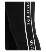 Sixth June women's sports leggings fashionable fitness pants workout pants 32759 black