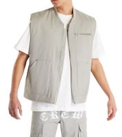 Gilet d'automne pour homme Sixth June, en coton, gris, M23554CJA