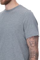 Pack of 4 PUMA men's T-shirts, cotton shirt, round neck, basic shirt 683509 01 gray