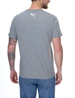 Pack of 4 PUMA men's T-shirts, cotton shirt, round neck, basic shirt 683509 01 gray