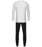 Pijama de Superman, Star Wars o Spiderman de DC Comics, Marvel o Disney con logotipo grande en el pecho en azul/gris/negro