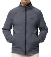 JACK WOLFSKIN Fernweh Jkt Herren Jacke Übergangs-Jacke mit Stehkragen 1711471_6000_003 Grau JACK WOLFSKIN Fernweh Jkt Herren Jacke Übergangs-Jacke mit Stehkragen 1711471_6000_003 Grau
