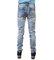 Pantalones vaqueros de hombre Sixth June, pantalones de algodón ajustados, pantalones vaqueros casuales ajustados, pantalones de uso diario M2871HDE azul Pantalones vaqueros de hombre Sixth June, pantalones de algodón ajustados, pantalones vaqueros casuales ajustados, pantalones de uso diario M2871HDE azul