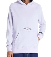 Sweat à capuche incurvé Sixth June pour homme en coton avec inscription de marque Sweat à capuche 22576 Lilas