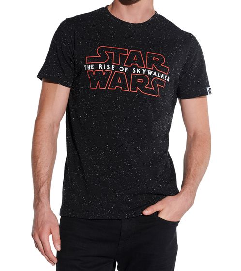 COURSE X STAR WARS Men's T-Shirt "STAR WARS - The Rise of Skywalker" Print Round Neck Fan Shirt 901379 Black