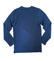 Pull en coton à manches longues pour homme COURSE Chemise à manches longues Pull à col rond 900819 Bleu foncé