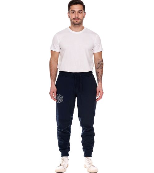 CAMP DAVID Pantaloni da jogging da uomo con contenuto di cotone Pantaloni da allenamento Pantaloni da tuta 428251 2301 Blu scuro
