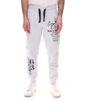 CAMP DAVID Pantaloni da jogging da uomo con contenuto di cotone Pantaloni da allenamento Pantaloni da tuta 428251 2301 Grigio
