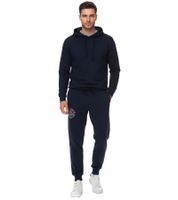 CAMP DAVID Herren Jogging-Hose mit Baumwollanteil Sweat-Hose Trainings-Hose 428251 Dunkelblau oder Grau