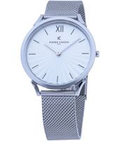 Pierre Cardin men's wristwatch analog quartz watch with stainless steel bracelet 3ATM 40mm CPI.2067 silver